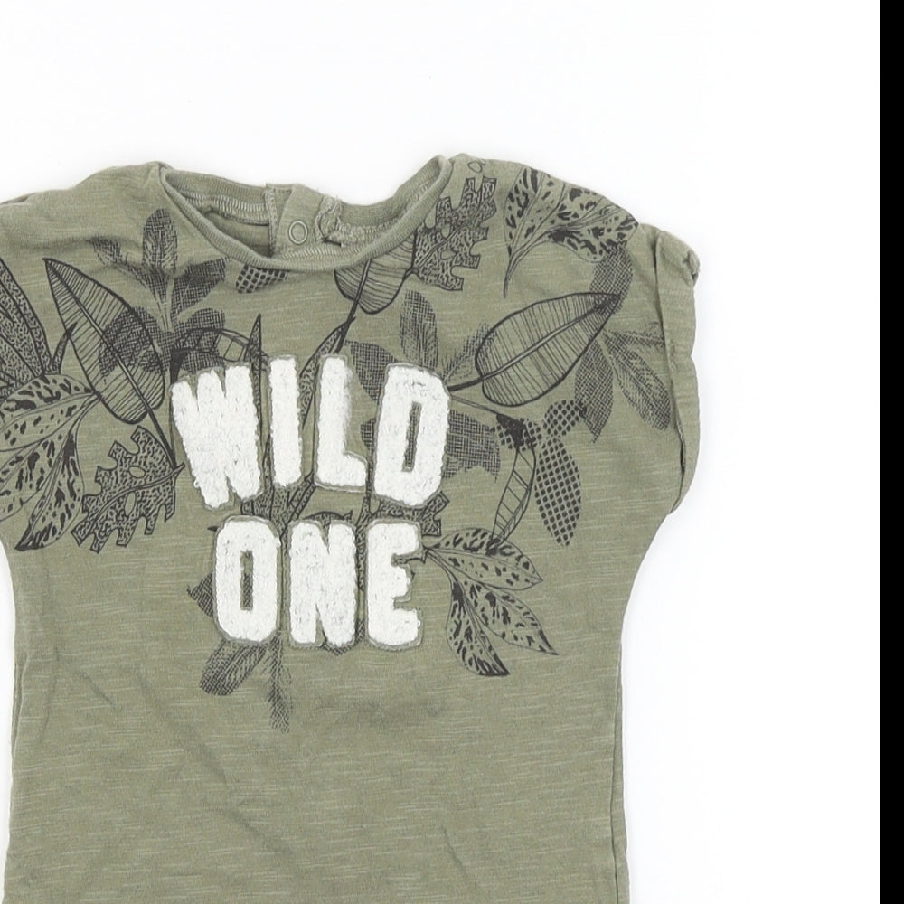 NEXT Baby Green   Babygrow One-Piece Size 3-6 Months