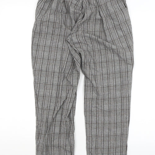 RT Womens Grey Plaid  Trousers  Size 6 L24 in