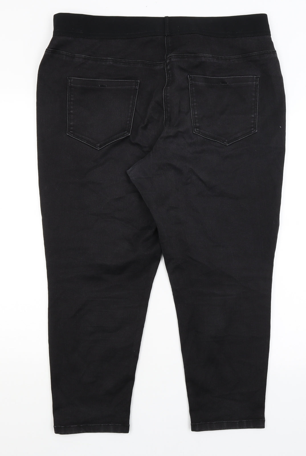 Bonmarche Womens Black   Jegging Trousers Size 20 L25 in