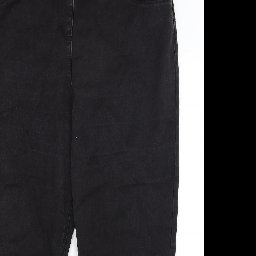 Bonmarche Womens Black   Jegging Trousers Size 20 L25 in