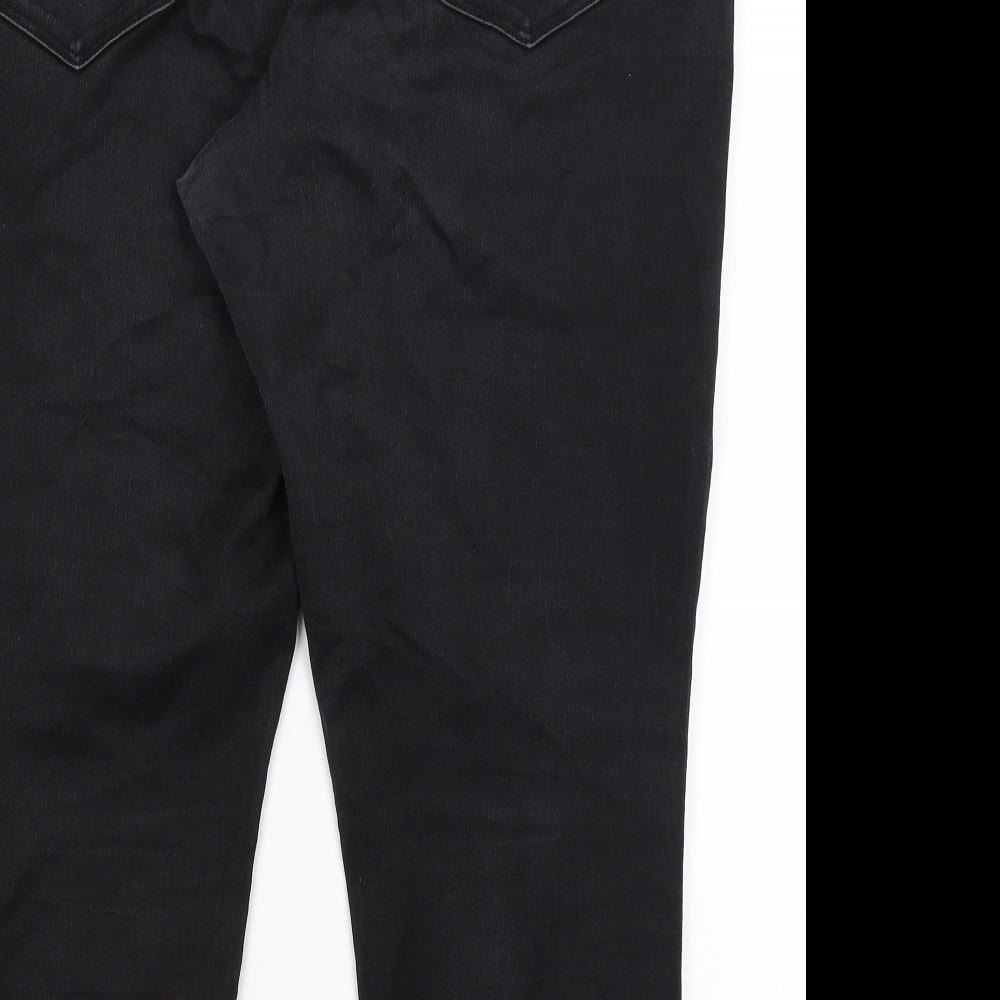 Bonmarche Womens Black   Jegging Trousers Size 20 L25 in