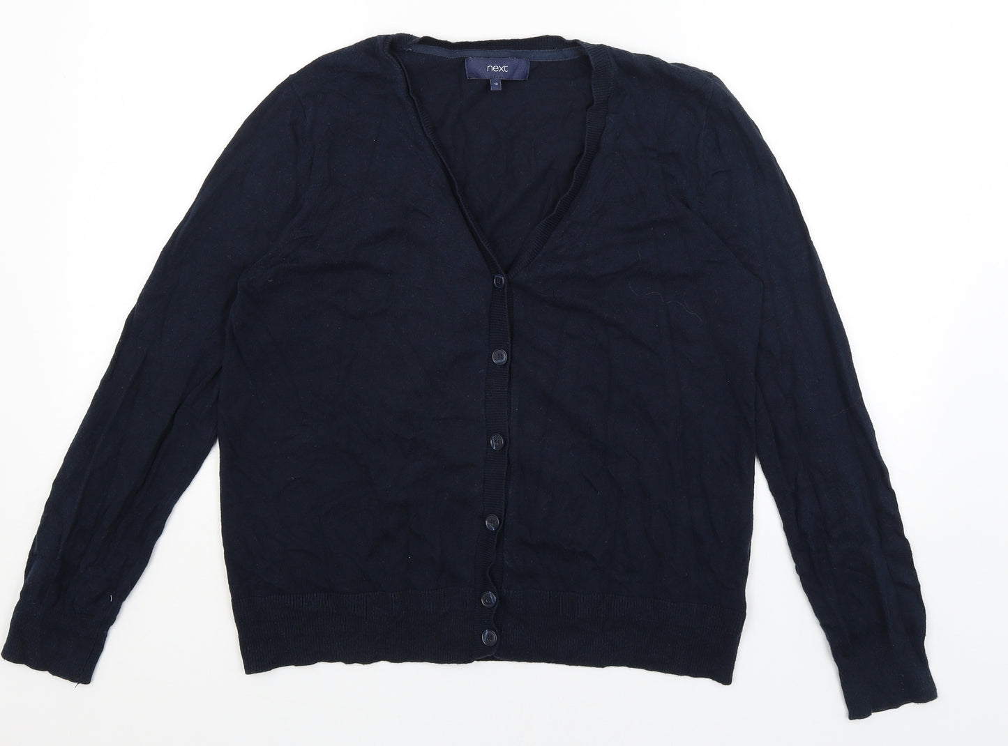 NEXT Womens Blue   Cardigan Jumper Size 12