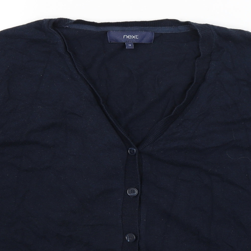 NEXT Womens Blue   Cardigan Jumper Size 12