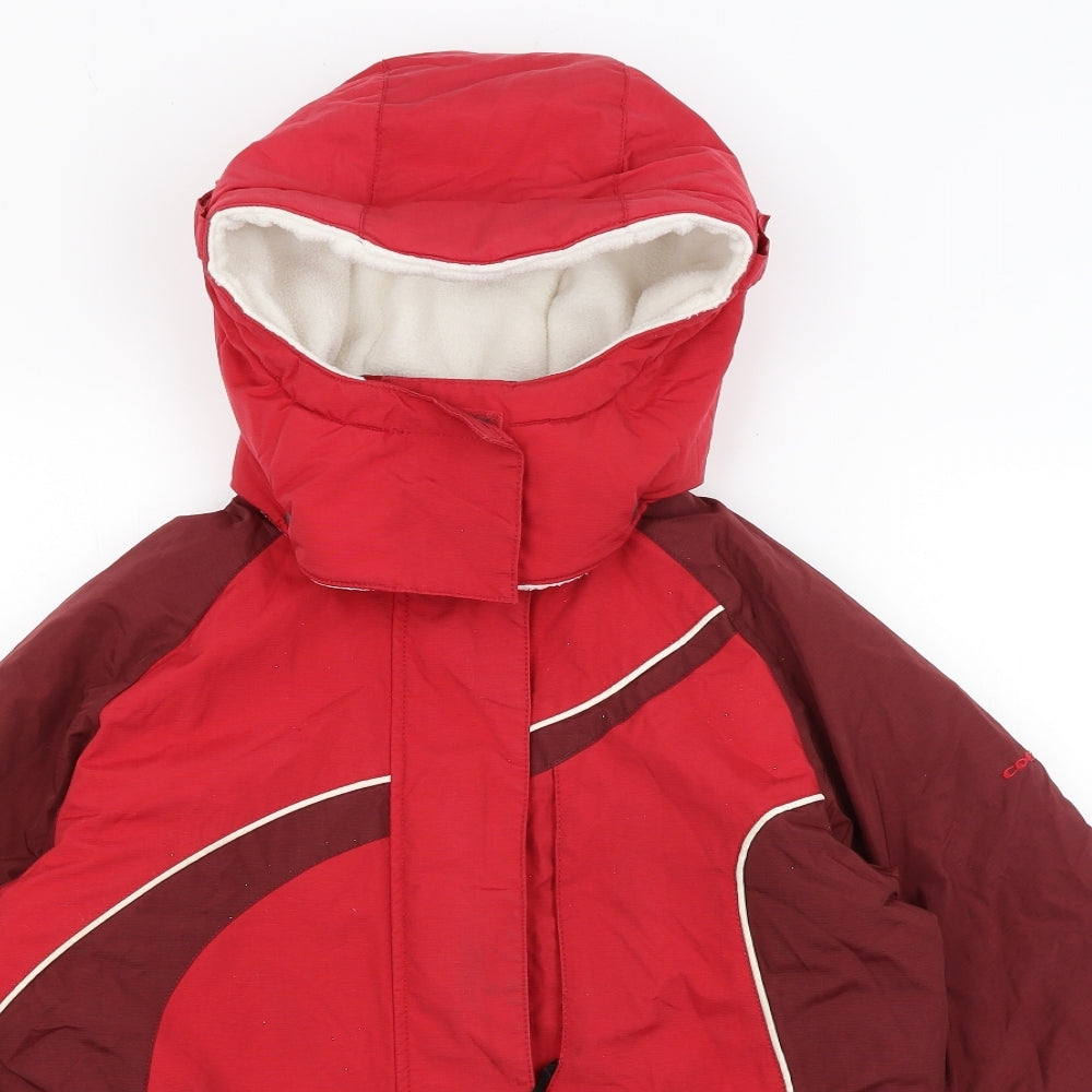 Columbia Boys Red   Puffer Jacket Coat Size 15-16 Years