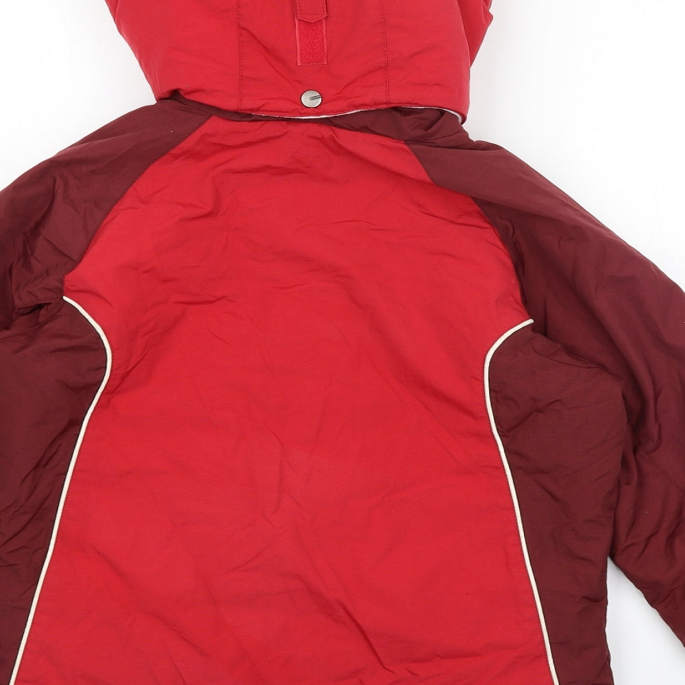 Columbia Boys Red   Puffer Jacket Coat Size 15-16 Years