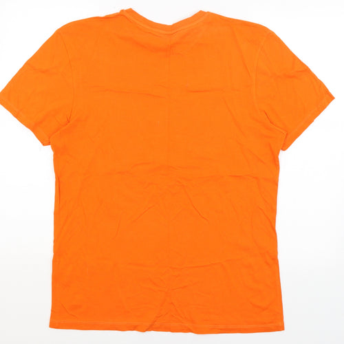 Primark Mens Orange    T-Shirt Size L  - Dragon Ball Z
