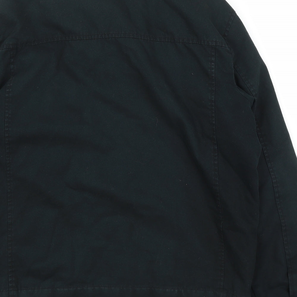 M&S Mens Green   Bomber Jacket Coat Size L