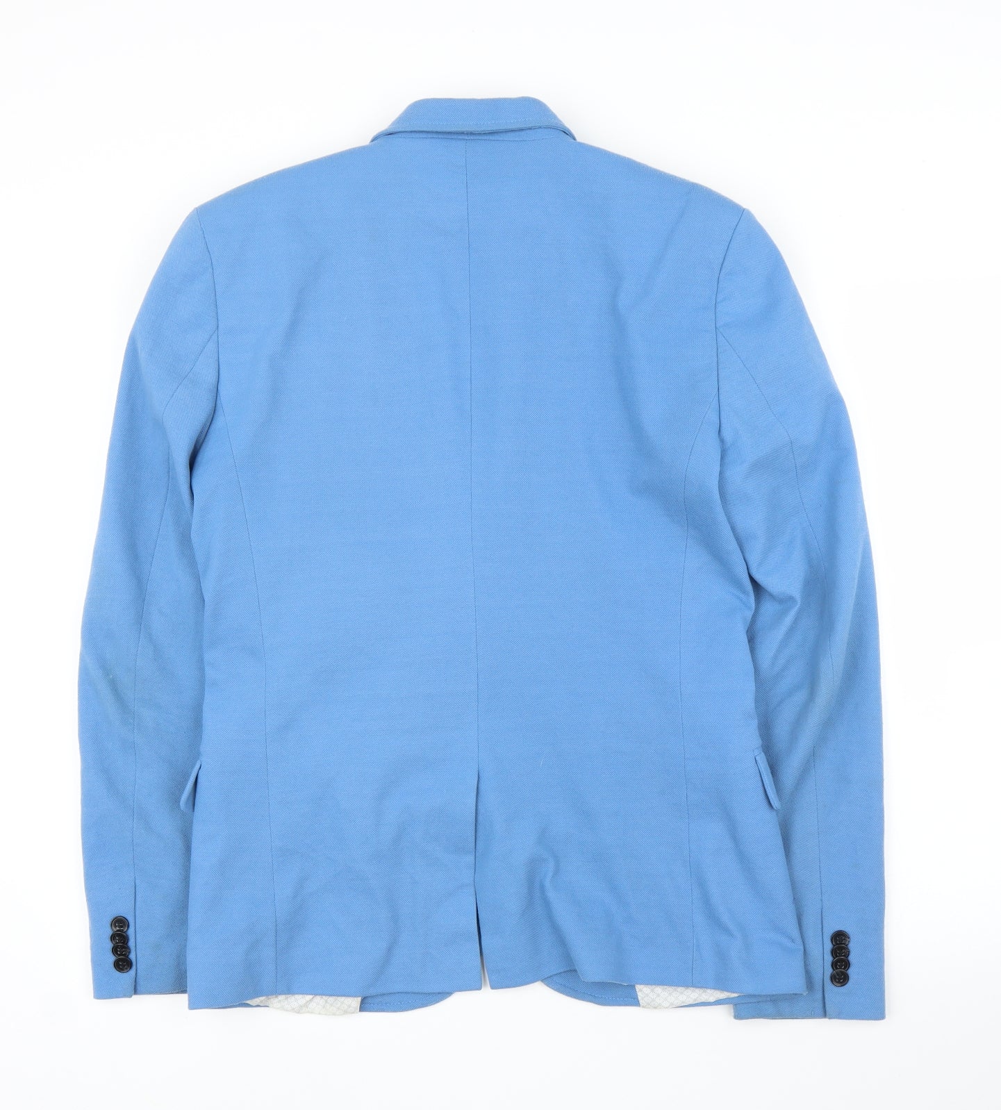 Zara Mens Blue   Jacket Blazer Size 36