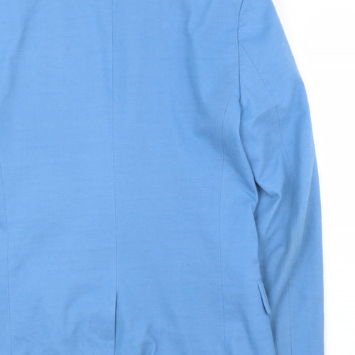Zara Mens Blue   Jacket Blazer Size 36