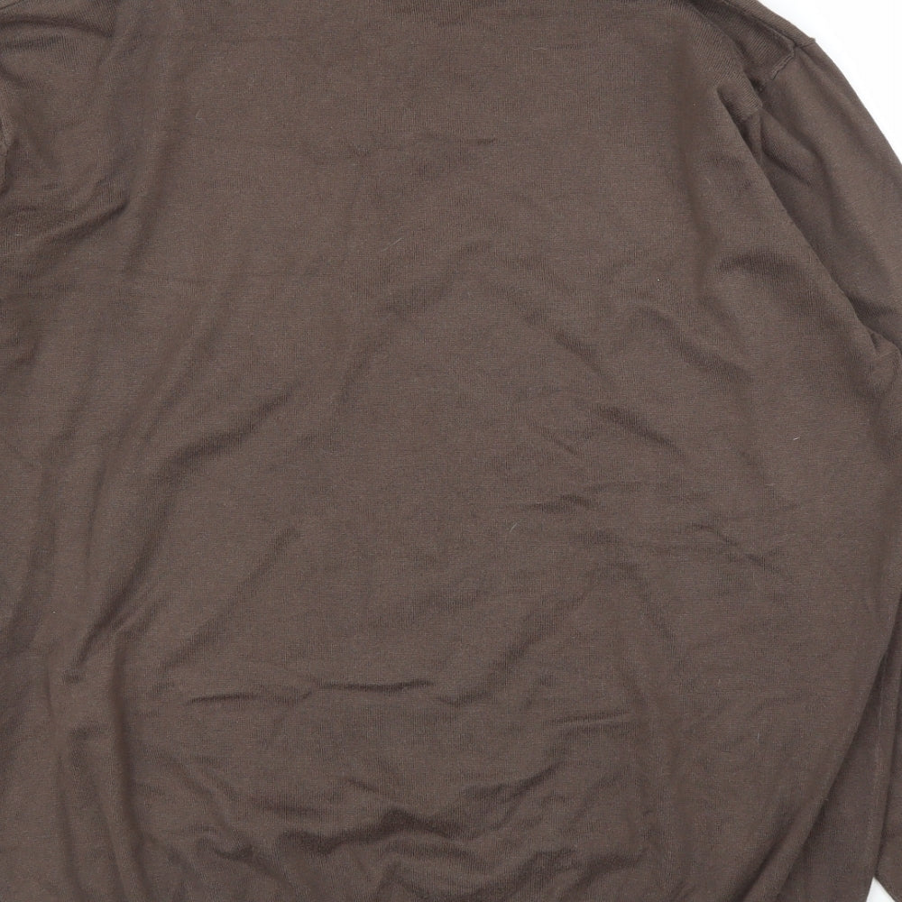 NEXT Mens Brown   Pullover Jumper Size L