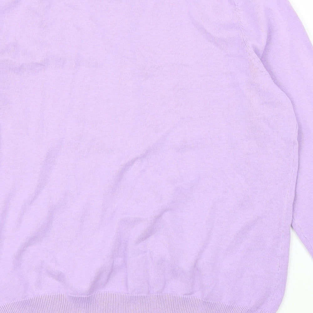 Debenhams Womens Purple   Pullover Jumper Size 12