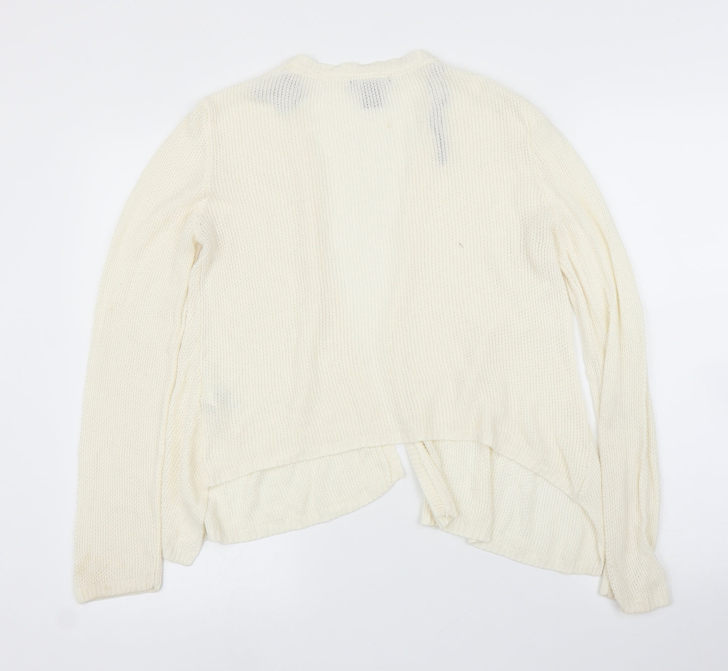 H&M Womens Ivory   Cardigan Jumper Size S