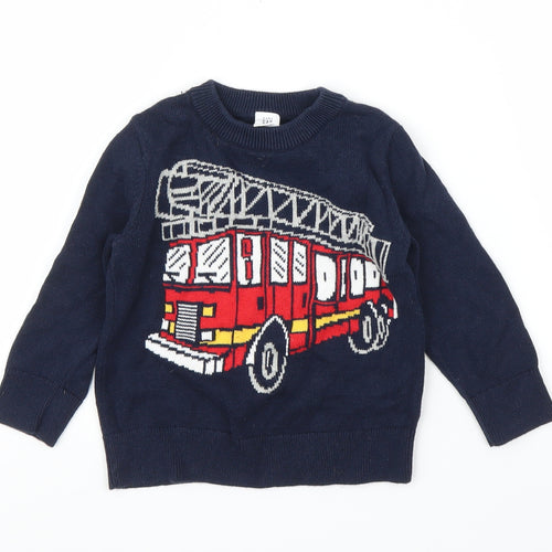 Gap Boys Blue   Pullover Jumper Size 18-24 Months