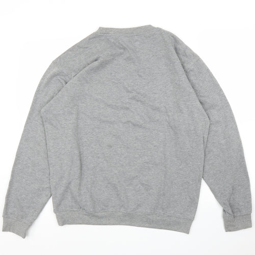 CS Mens Grey   Pullover Jumper Size L