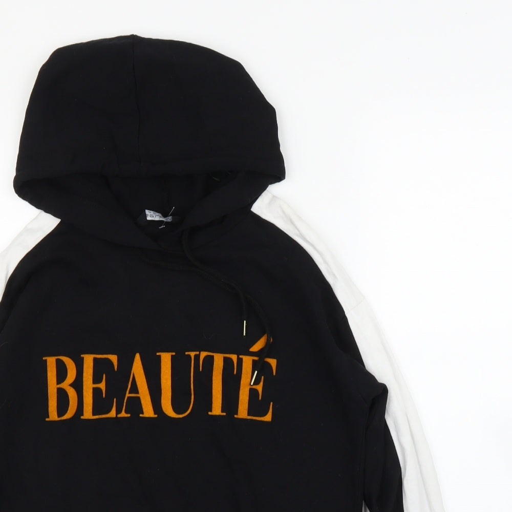 Select Womens Black   Pullover Hoodie Size 10