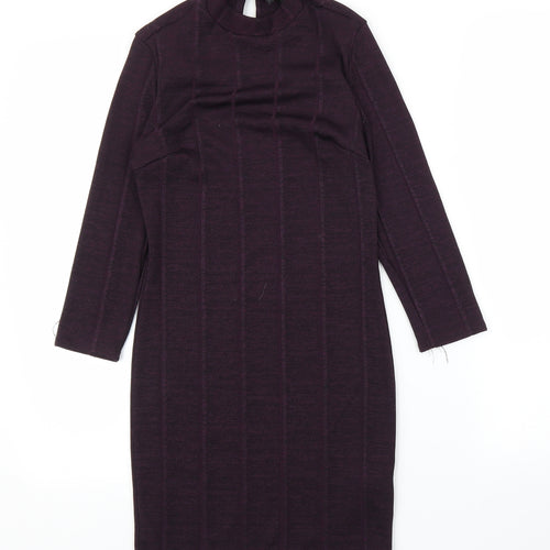 Primark Womens Purple   Jumper Dress  Size 10