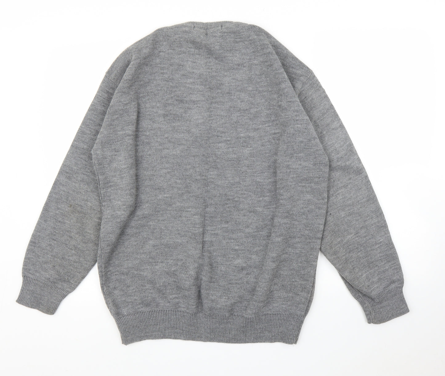 Cavallio Mens Grey   Pullover Jumper Size M
