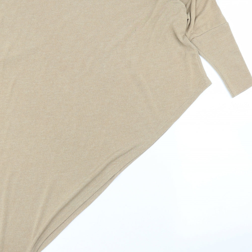 River Island Womens Beige   Basic Blouse Size 8
