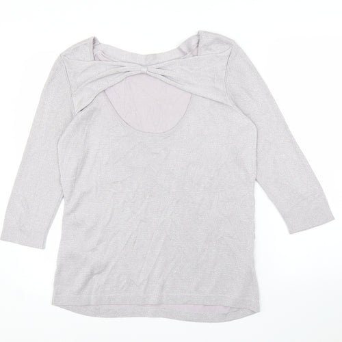 Coast Womens Silver   Pullover Jumper Size L