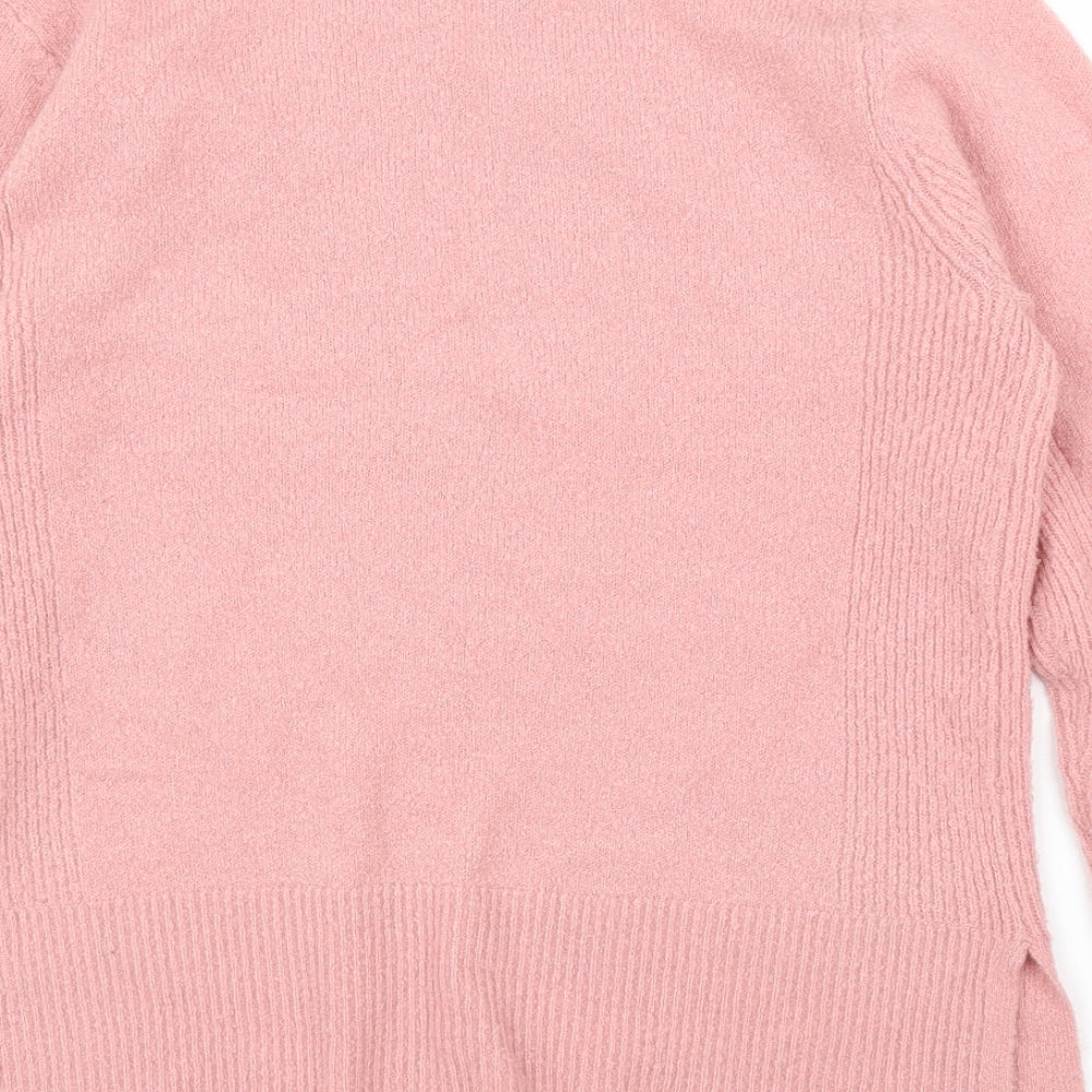 Oasis Womens Pink   Pullover Jumper Size M