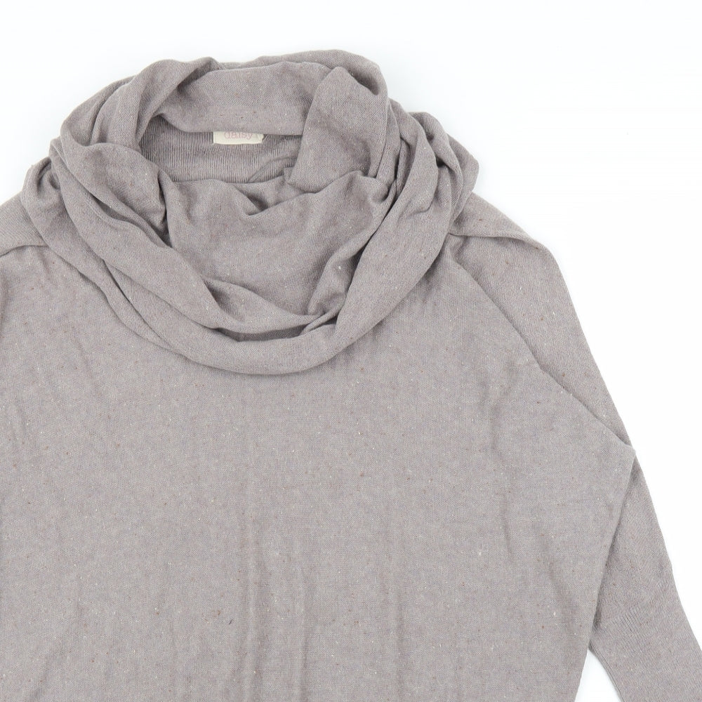 Cape Daisy Womens Grey   Pullover Jumper Size 12