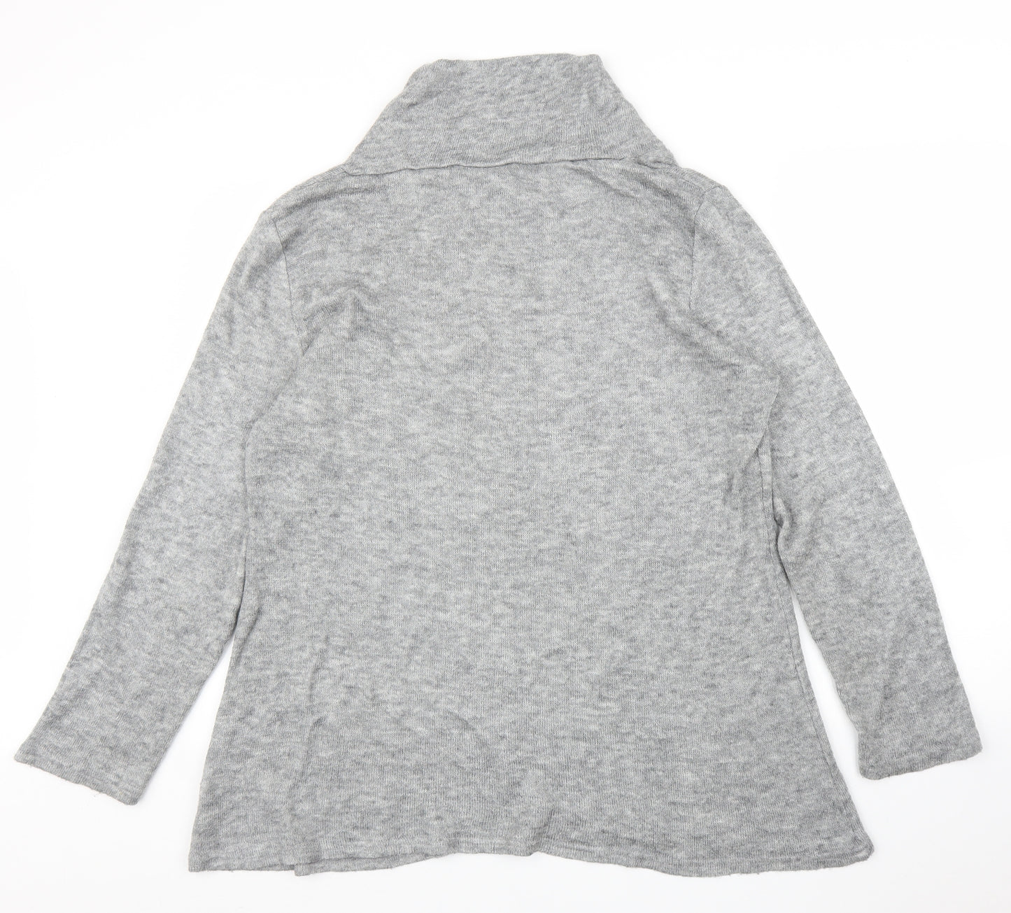 Izabel Womens Grey   Pullover Jumper Size 16