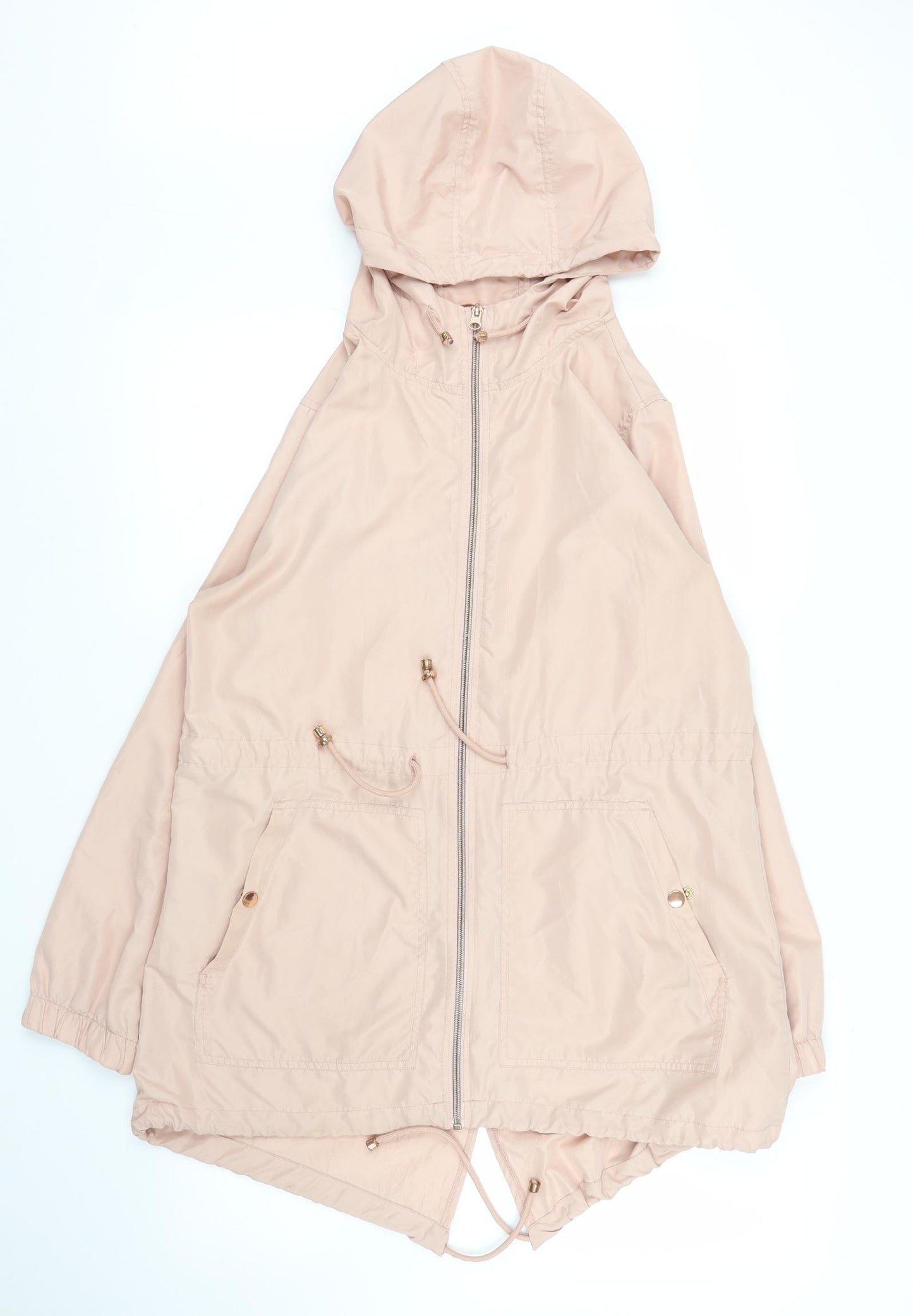 Primark Womens Pink   Parka Coat Size 10