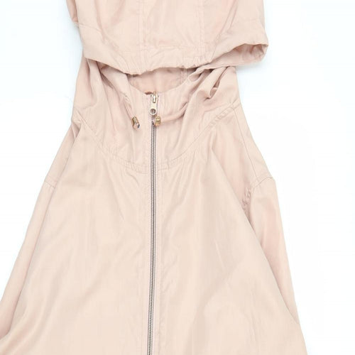 Primark Womens Pink   Parka Coat Size 10