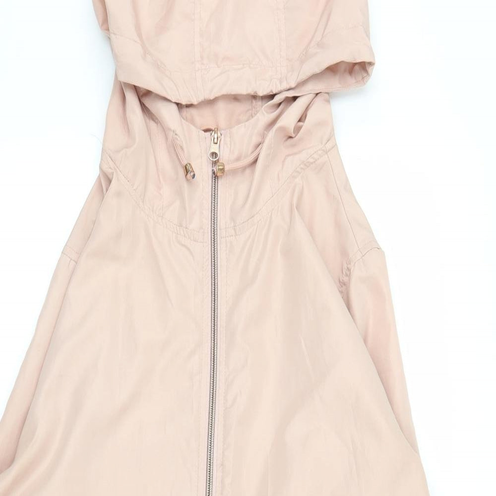 Primark Womens Pink   Parka Coat Size 10