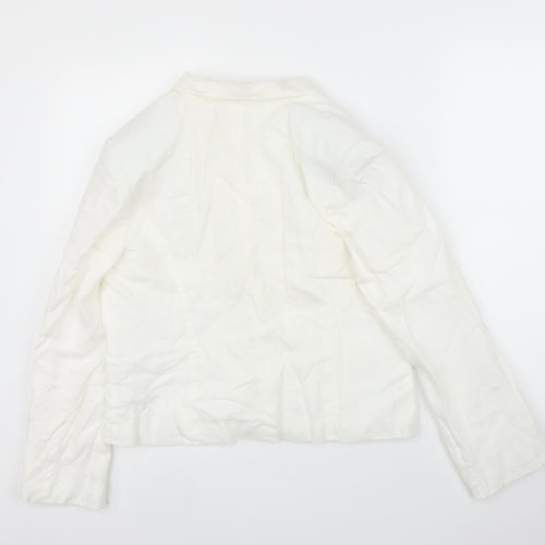 TU Womens White   Cardigan Jumper Size 12