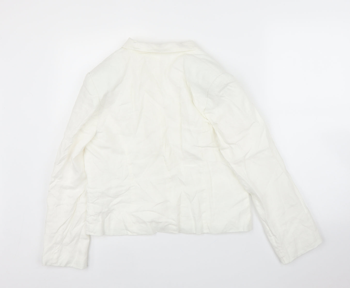 TU Womens White   Cardigan Jumper Size 12