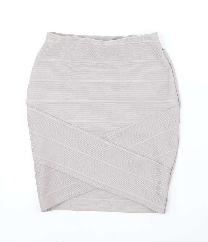Miss Selfridge Womens Purple   Tulip Skirt Size 8