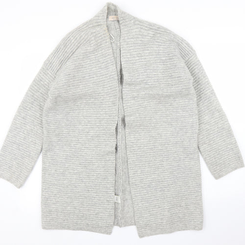 M&S Womens Grey   Cardigan Jumper Size M
