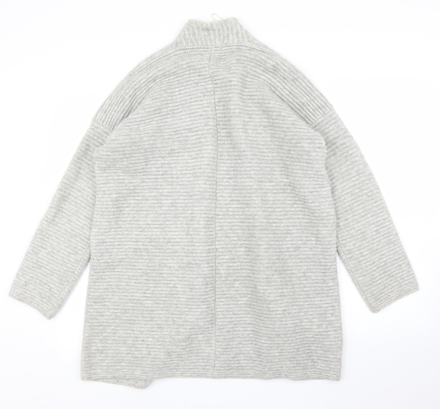 M&S Womens Grey   Cardigan Jumper Size M