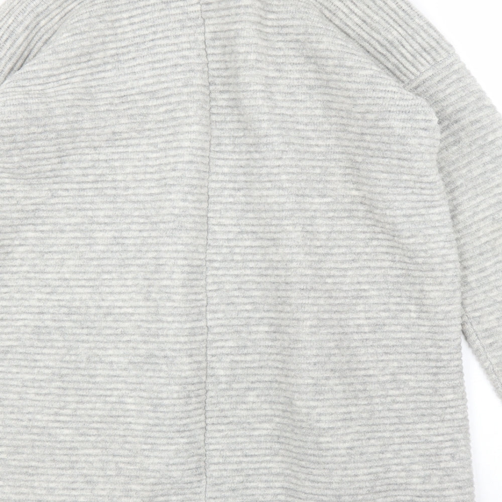 M&S Womens Grey   Cardigan Jumper Size M