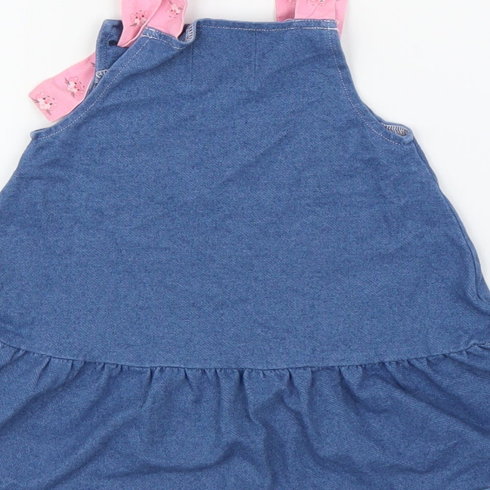 RESERVED Girls Blue  Denim A-Line  Size 9-12 Months