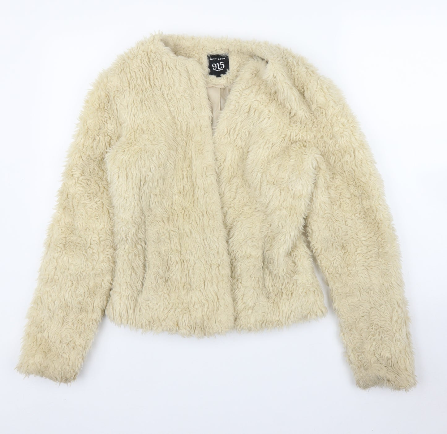 New Look Girls Ivory   Overcoat Coatigan Size 14 Years