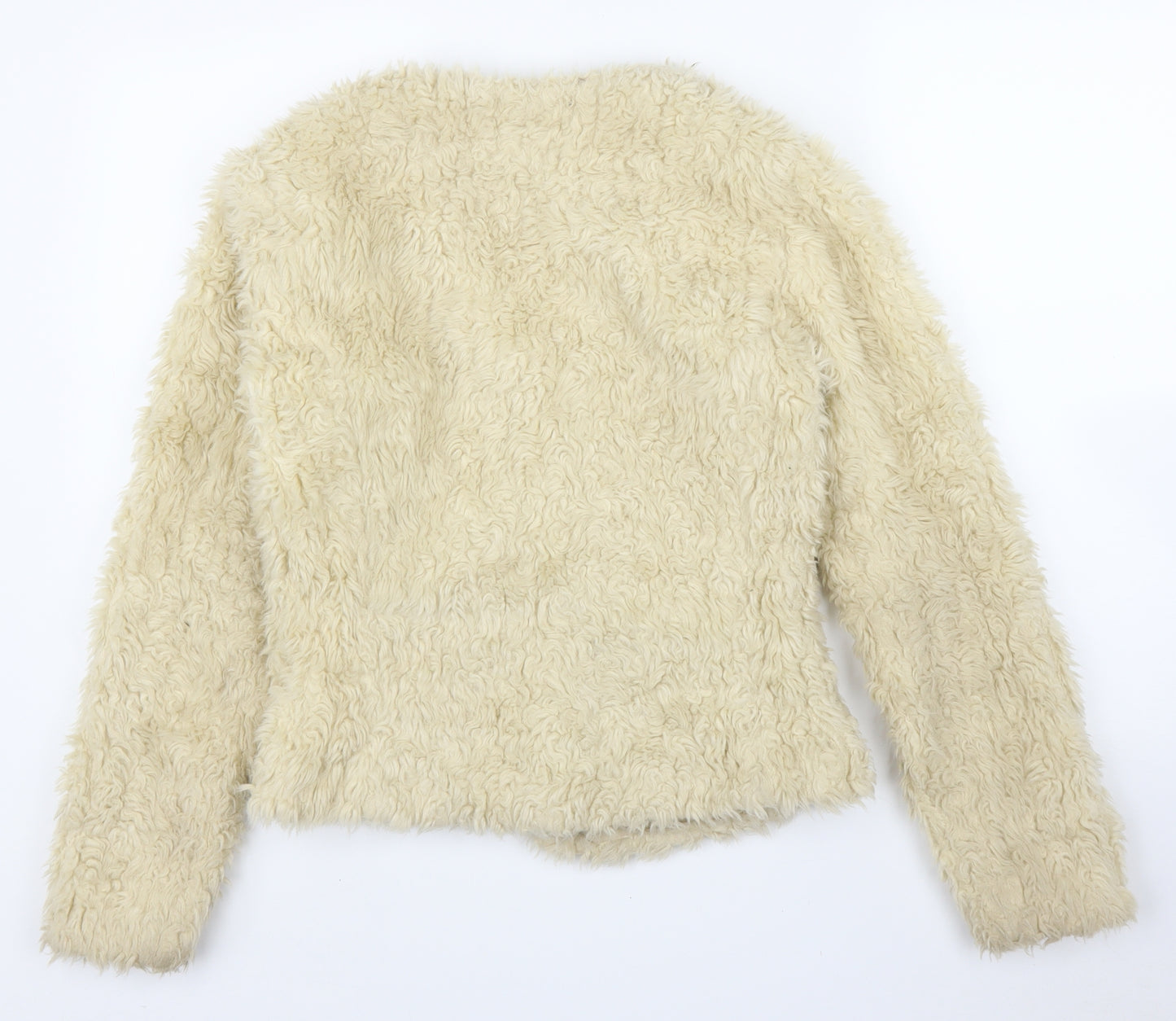 New Look Girls Ivory   Overcoat Coatigan Size 14 Years