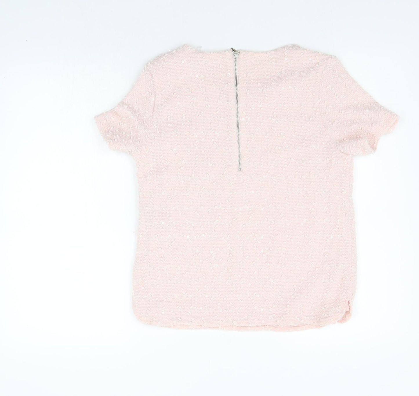 Oasis Womens Pink   Basic T-Shirt Size S