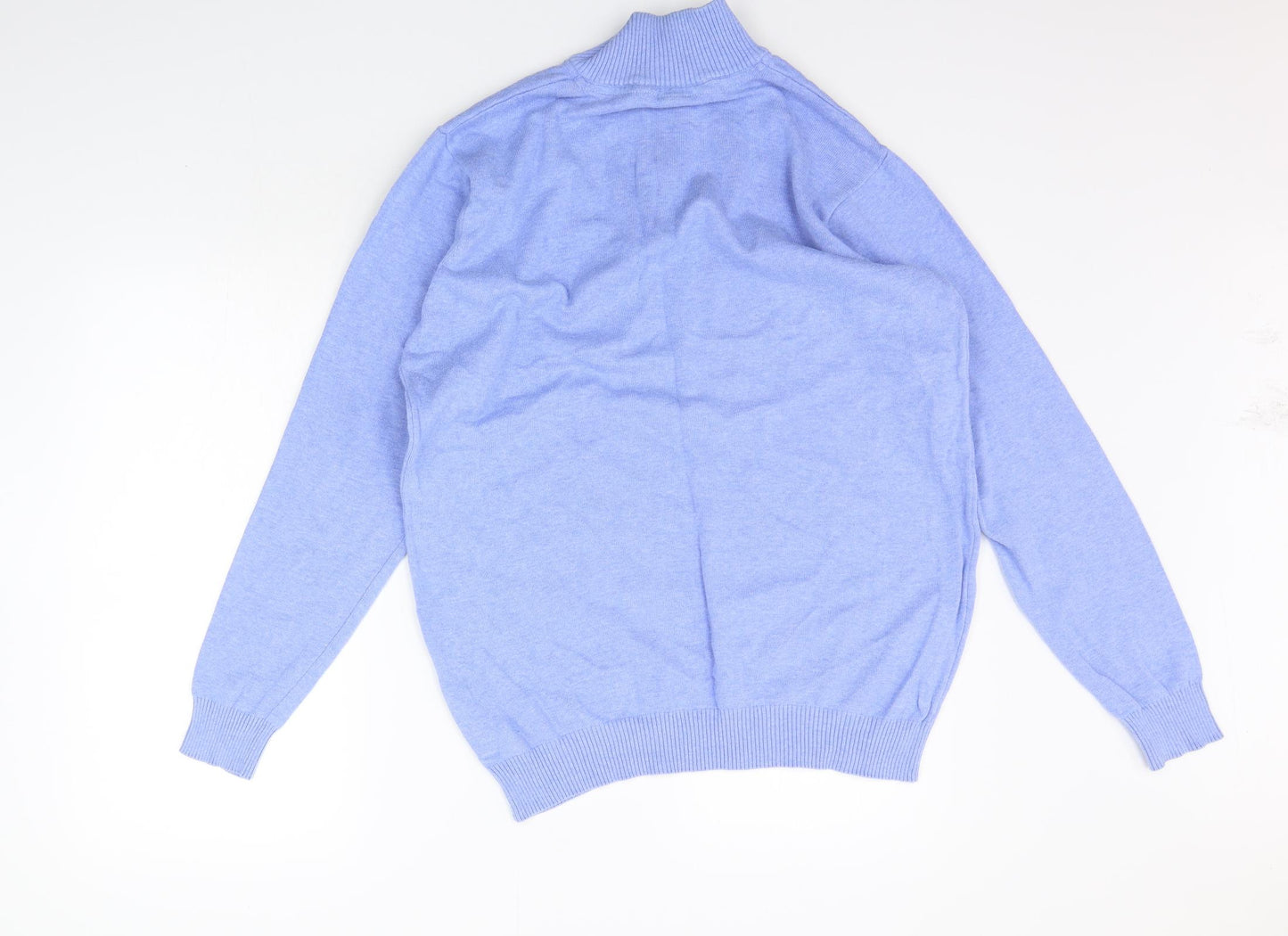 Cotton Traders Mens Blue   Pullover Jumper Size L