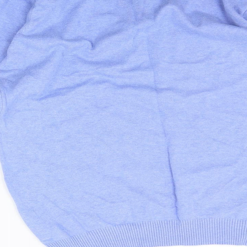 Cotton Traders Mens Blue   Pullover Jumper Size L