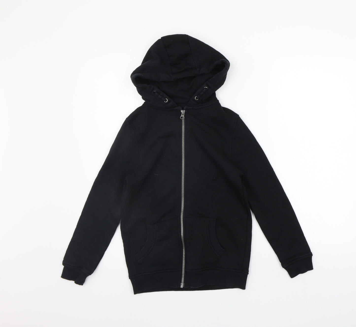 Primark Girls Black   Full Zip Jumper Size 10-11 Years
