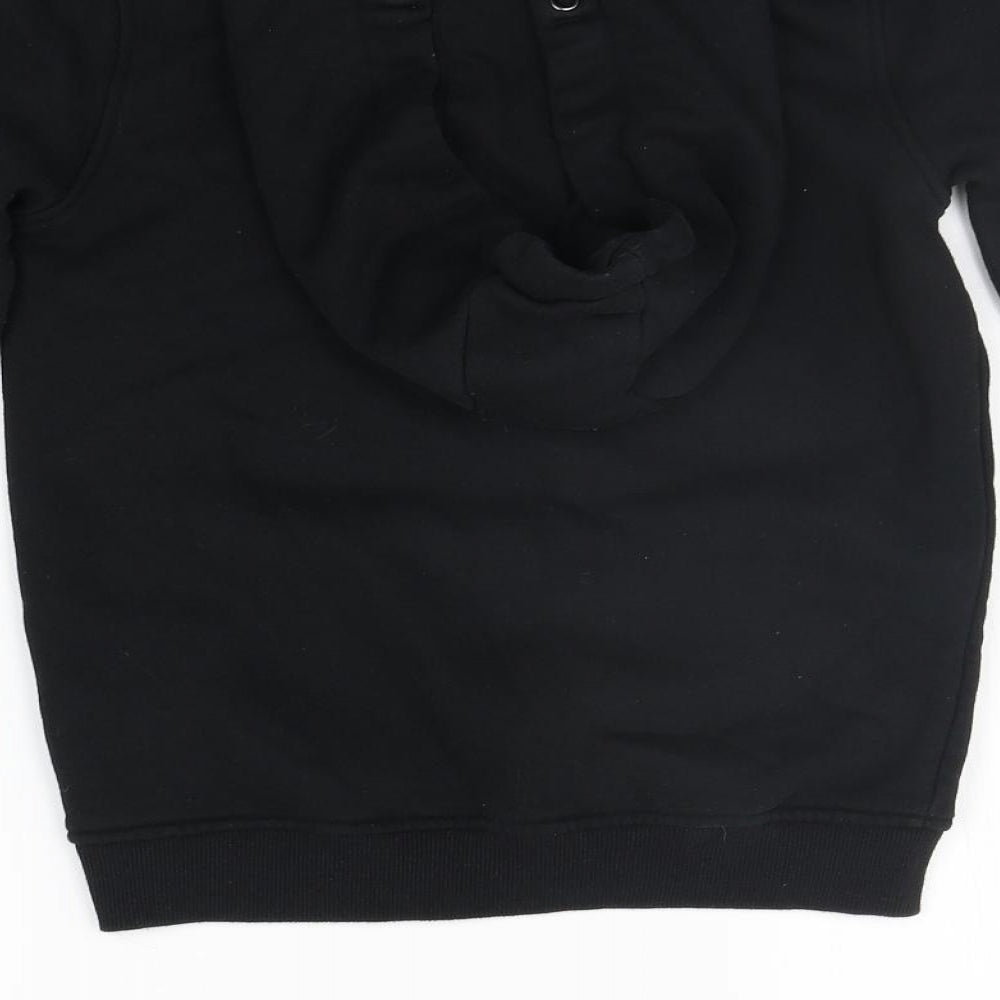 Primark Girls Black   Full Zip Jumper Size 10-11 Years