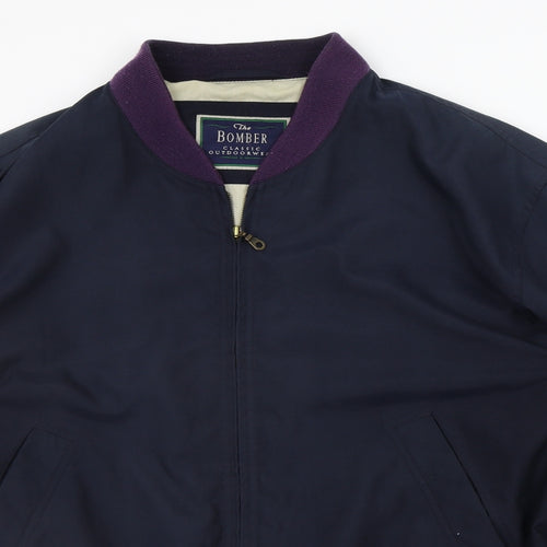 Marks and Spencer Womens Blue   Jacket Coat Size L
