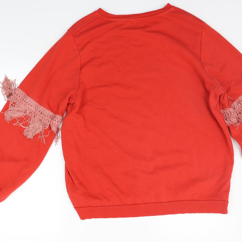 Next  Womens Red   Pullover Jumper Size 18