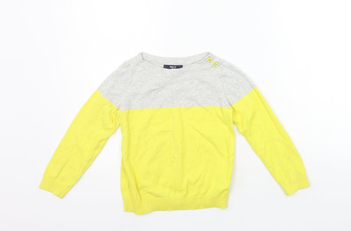 Gap Boys Yellow   Pullover Jumper Size XS
