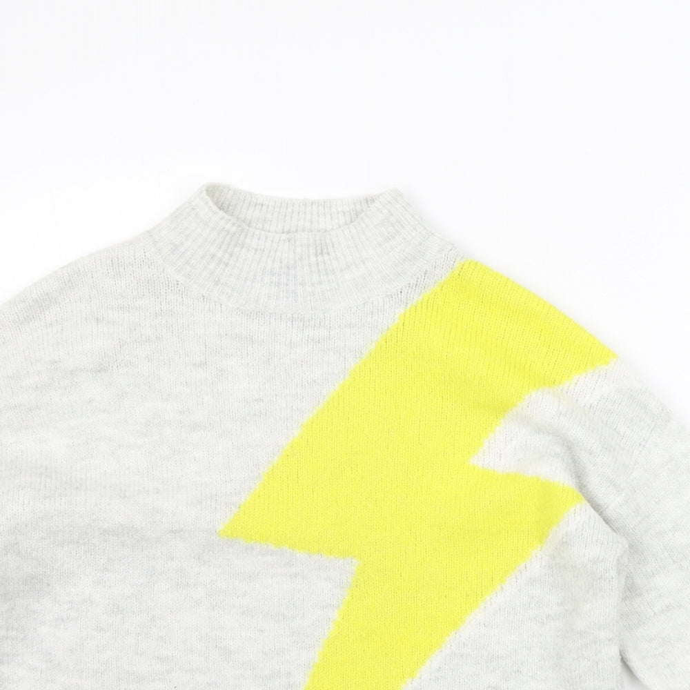 F&F Womens Grey   Pullover Jumper Size 8