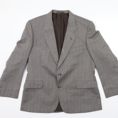 CANDA Mens Grey   Jacket Suit Jacket Size S