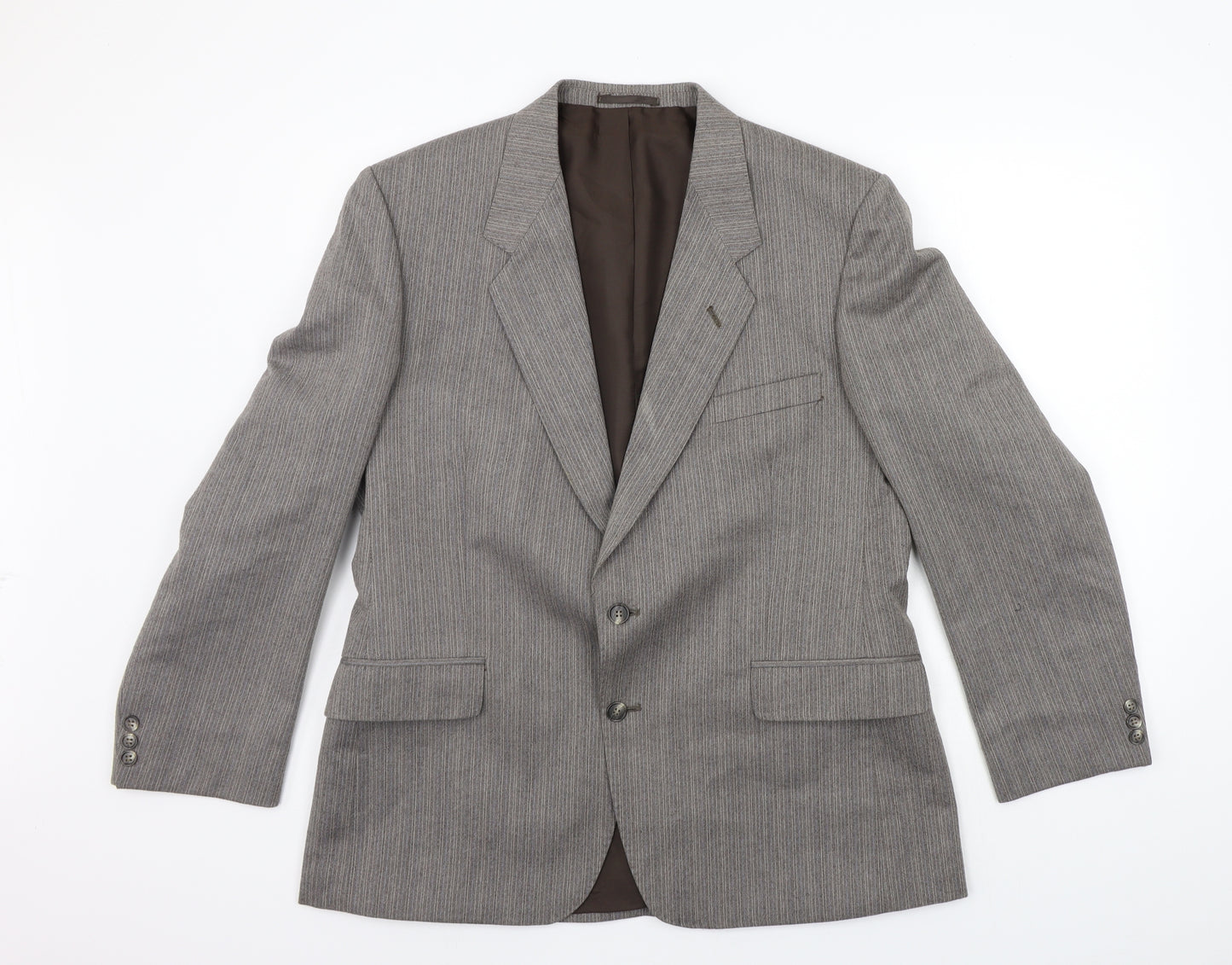 CANDA Mens Grey   Jacket Suit Jacket Size S