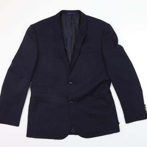 Taylor & Wright Mens Blue   Jacket Suit Jacket Size S